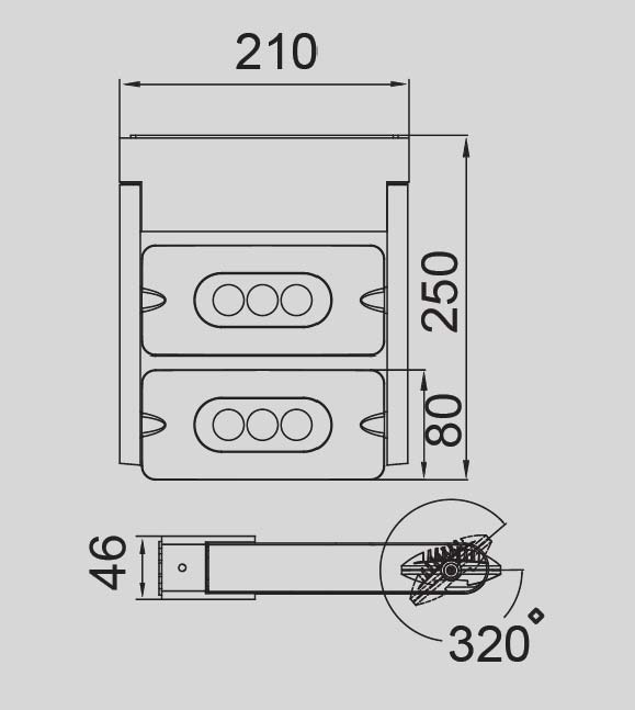 Настенный светильник уличный светодиодный IP65 Oasis Light W6144S-2 S_OL