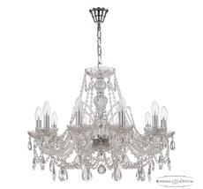 Хрустальная люстра Bohemia Ivele Crystal 105/10/240 Ni_BI