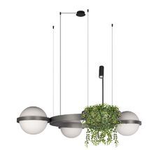 Подвесная люстра Loft IT Jardin 10121/3 Dark grey_LF