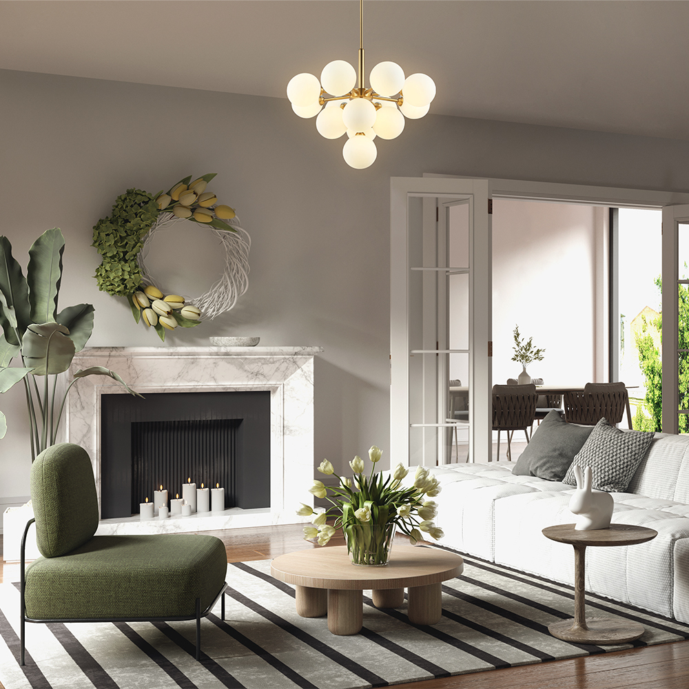 Подвесная люстра Freya Inversion FR5233PL-13BS_MY