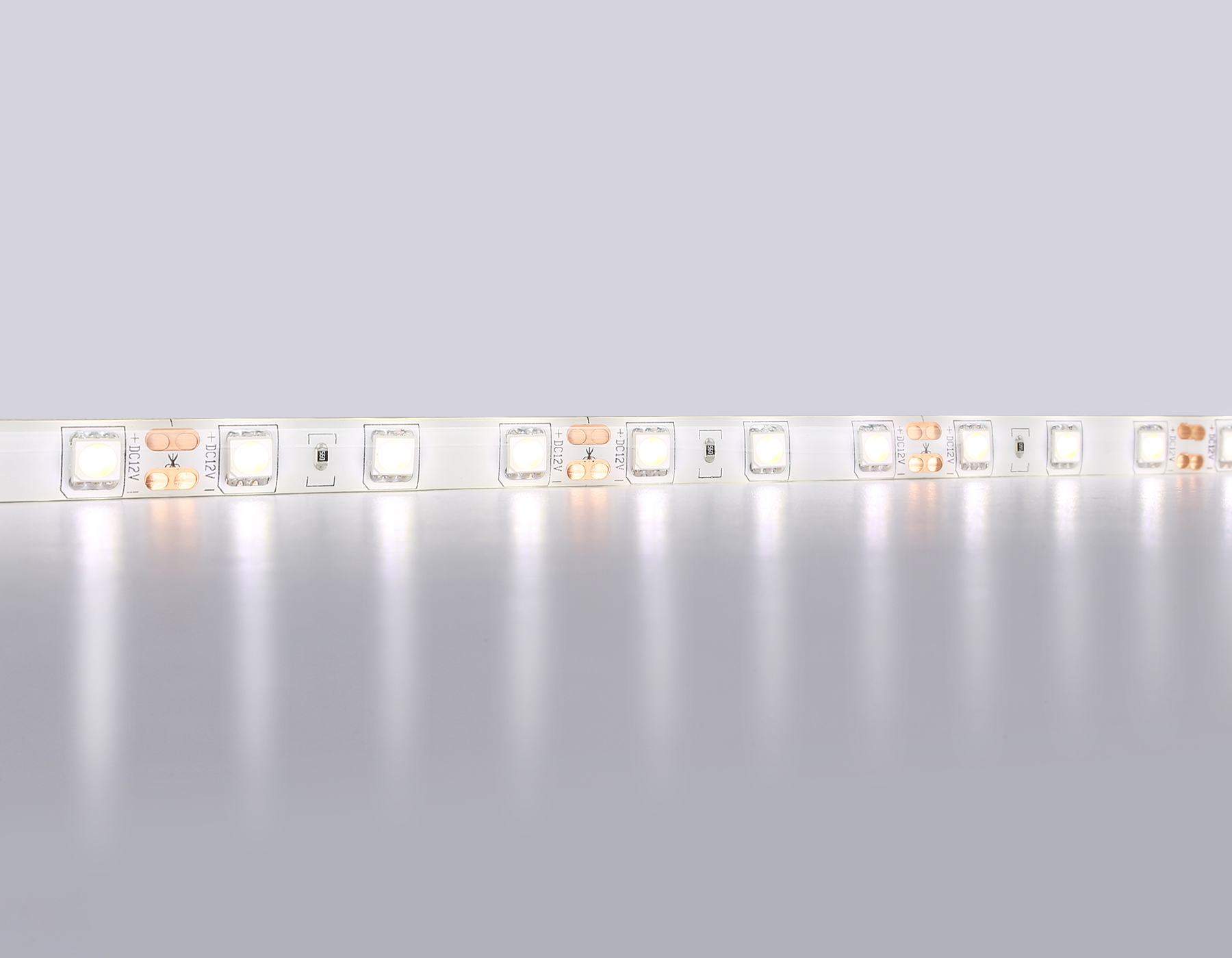 Светодиодная лента 5050 60Led, 14.4W m, 12V IP65 4500K 5m Ambrella Light GS GS2102_AMB