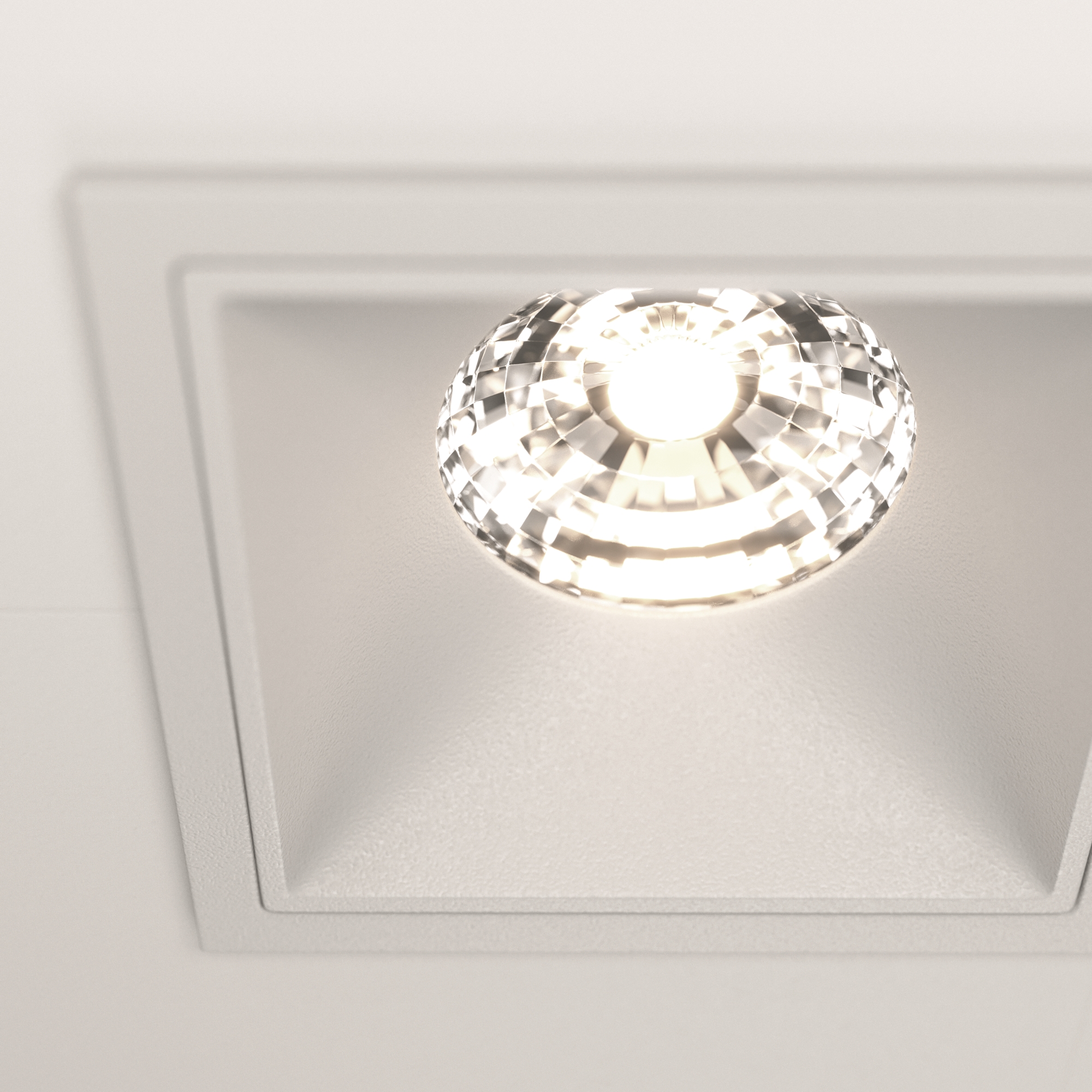 Встраиваемый светильник Maytoni Technical Alfa LED DL043-02-15W4K-D-SQ-W_MY