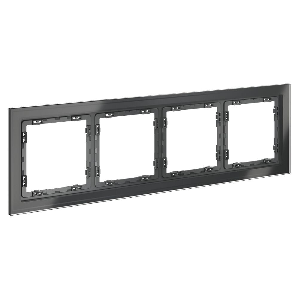 Рамка стеклянная VOLTUM S70 на 4 поста VLS110407