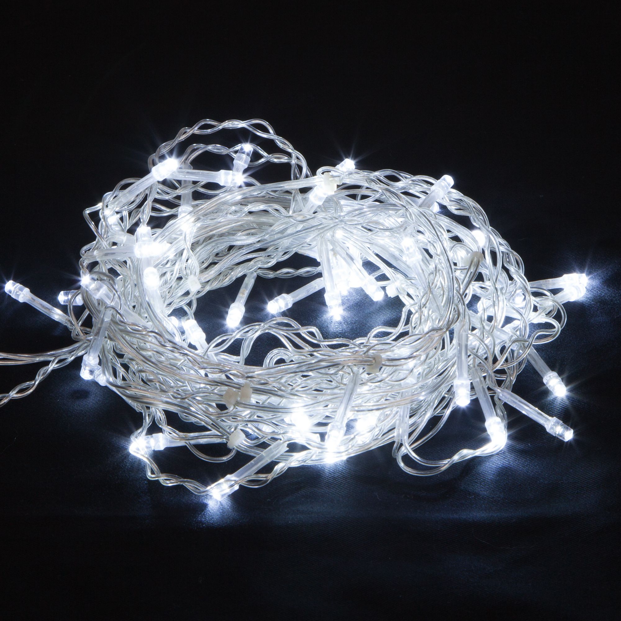 Гирлянда бахрома 64 LED, 1,8м, белый a044082_EU