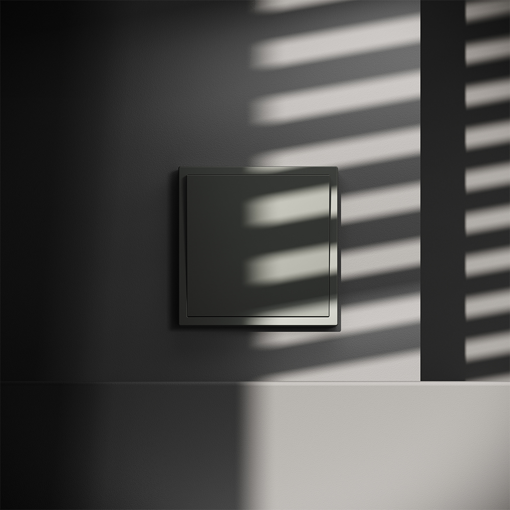 Перекрестный переключатель встраиваемый VOLTUM S70 одноклавишный 10А VLS010506