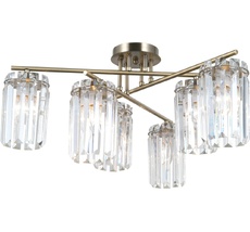 Потолочная люстра хрустальная на штанге Moderli V10751-6C_MD