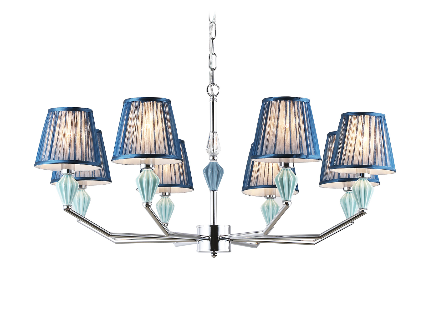Подвесная люстра Ambrella Light HIGH LIGHT Ceramo Classic LH75063_AMB