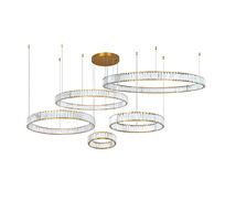 Подвесная люстра Divinare RENATA 1135/17 SP-195_DI