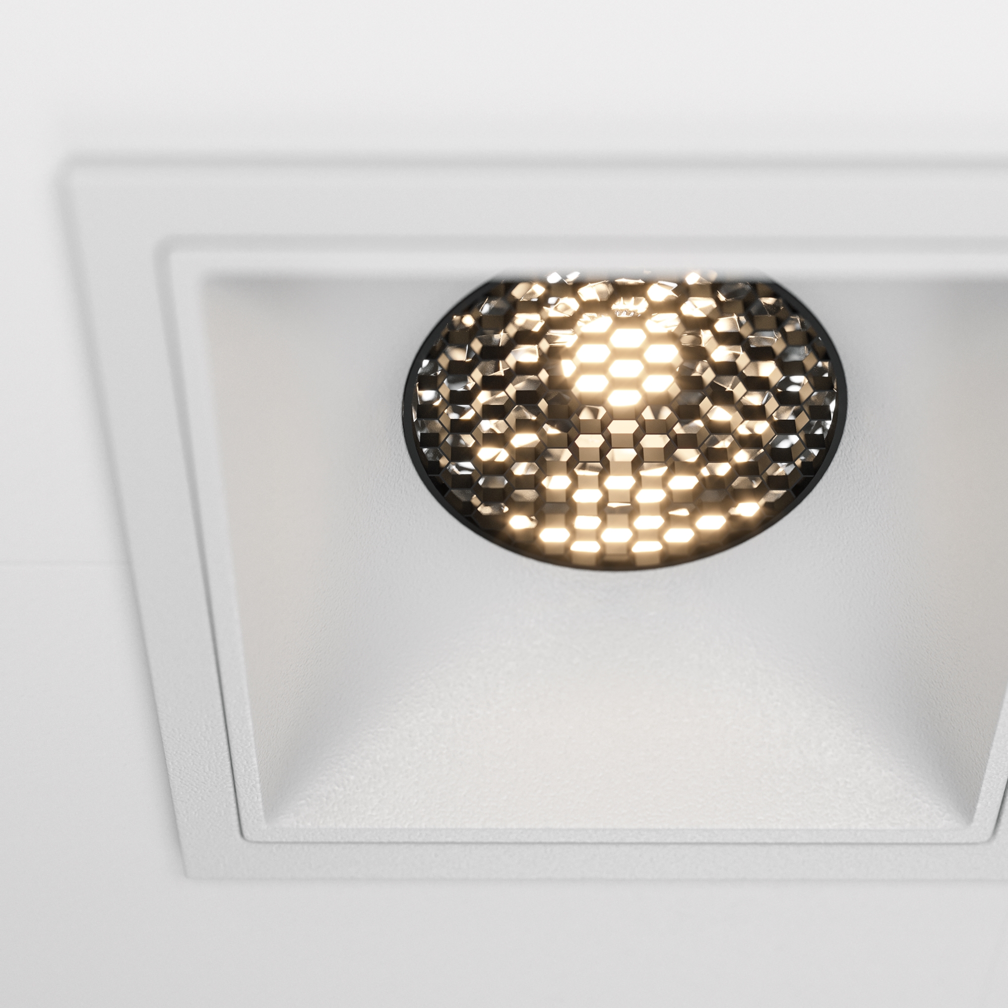Встраиваемый светильник Maytoni Technical Alfa LED DL043-02-15W3K-SQ-W_MY