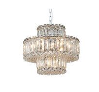 Подвесная люстра NewPort 8458+3/C chrome_NP