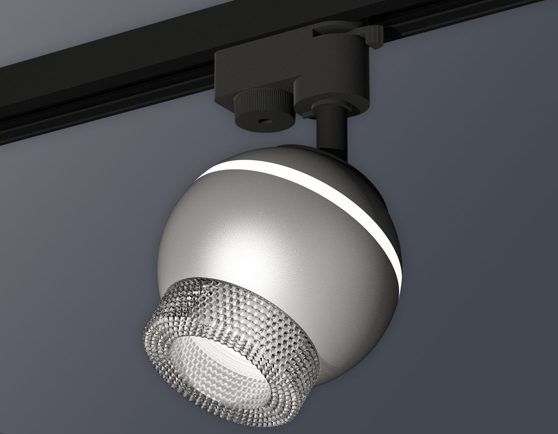 Трековый однофазный светильник Ambrella light с подсветкой TRACK SYSTEM XT1103040_AMB