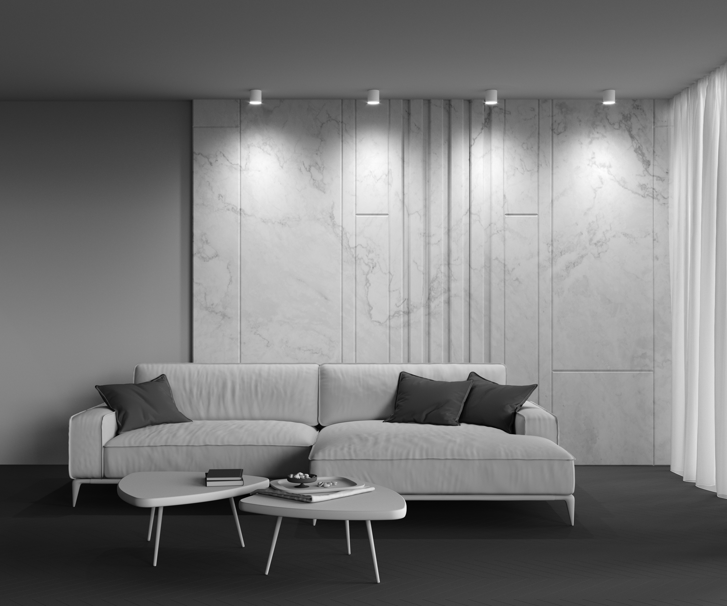 Накладной светильник Maytoni Polar C088CL-GX53-W_MY