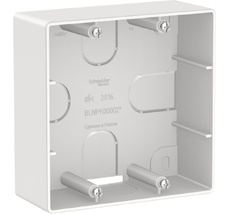 Коробка монтажная для силовых розеток (белый) Systeme Electric BLNPK000021