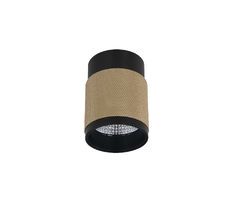 Потолочный светильник iLedex Delta 1955-10W-3000K-36 BK+BR_IX