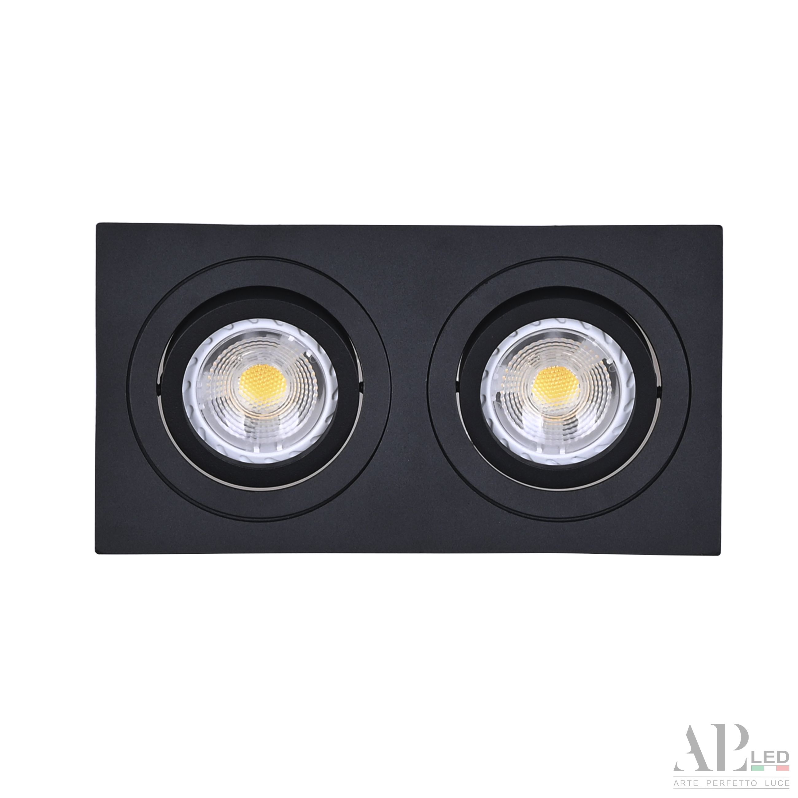 Встраиваемый светильник APL LED Ingrid 3322.TCH111/2S/BK_BI