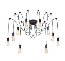 Подвесная люстра Loft IT Spider LOFT1162/10_LF