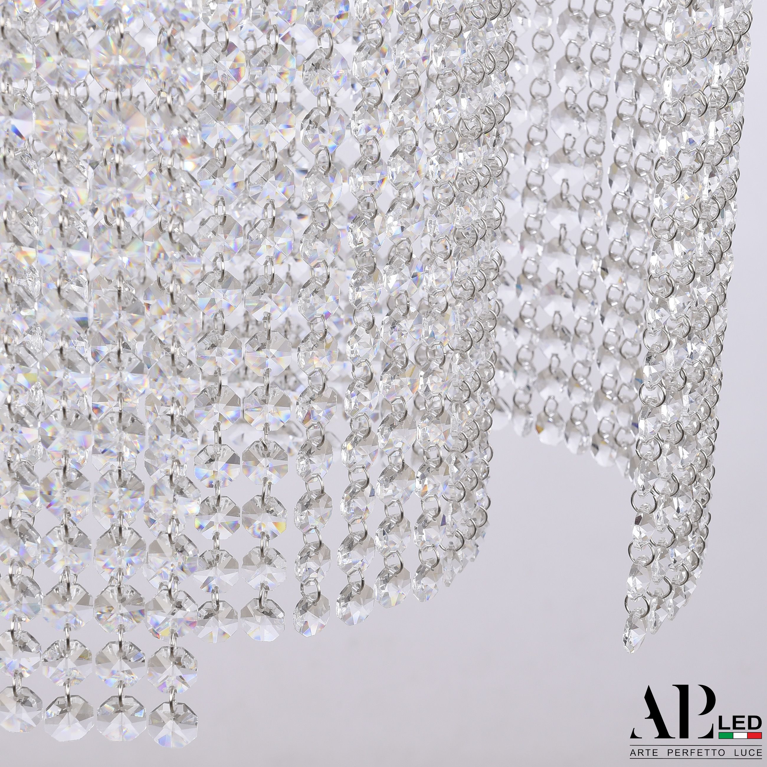 Подвесной светильник APL LED Sicilia SH01.25.A.LED-DIM.Ni.Tube_BI