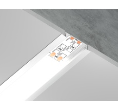 Алюминиевый профиль встраиваемый для ленты до 19,8мм Ambrella Light ILLUMINATION GP1100WH_AMB