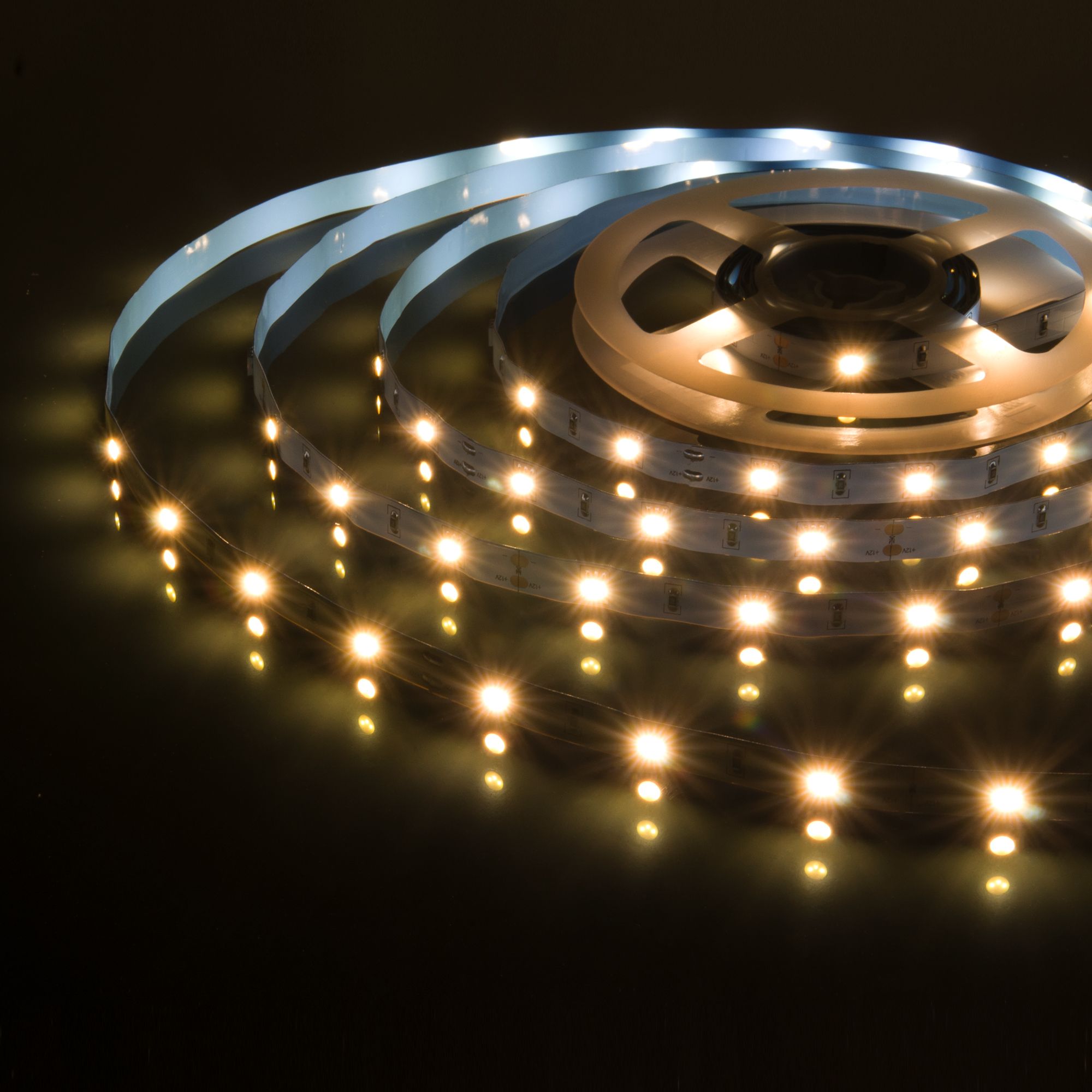 Лента светодиодная 12V 7,2W 30Led 5050 IP20 теплый белый, 5м a050581_ES