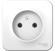 Розетка накладная без заземления (белый) Systeme Electric BLNRA000111