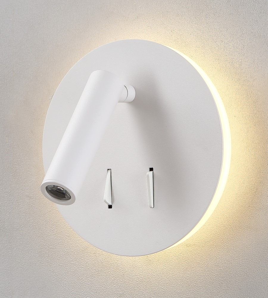 Спот Crystallux CLT 223W WH_CR