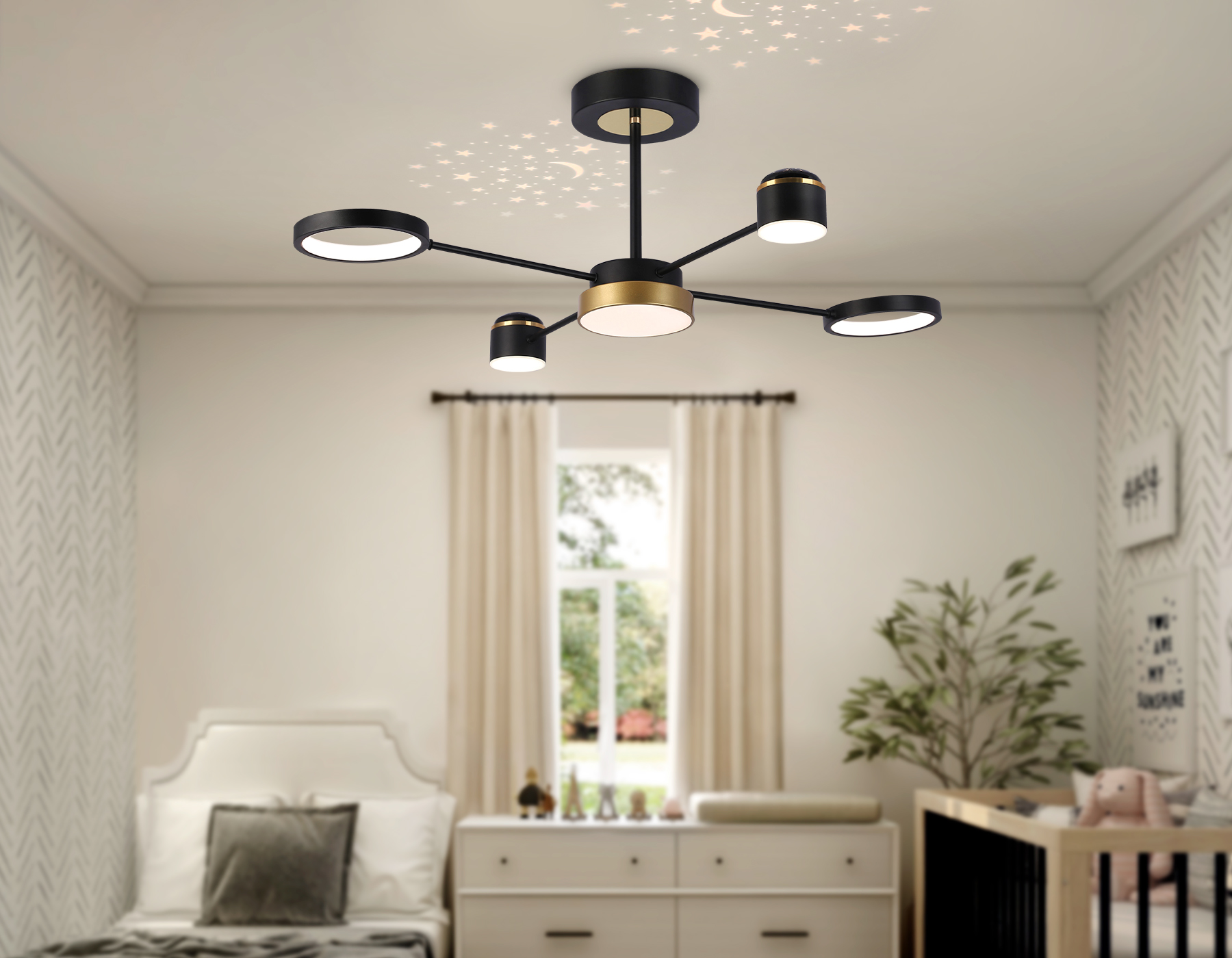 Потолочная люстра с пультом Ambrella Light COMFORT FL51632_AMB