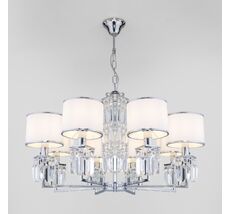 Подвесная люстра Eurosvet с абажурами Zaffiro a056962_EU