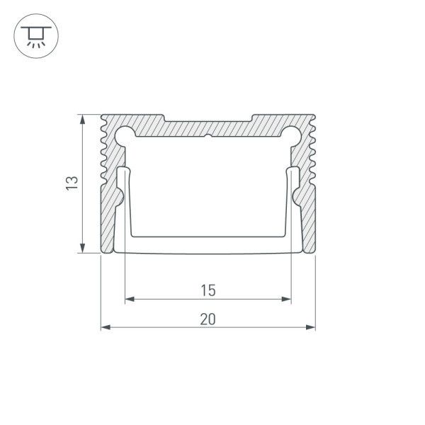 Профиль Arlight SL-SLIM 036835_ARL
