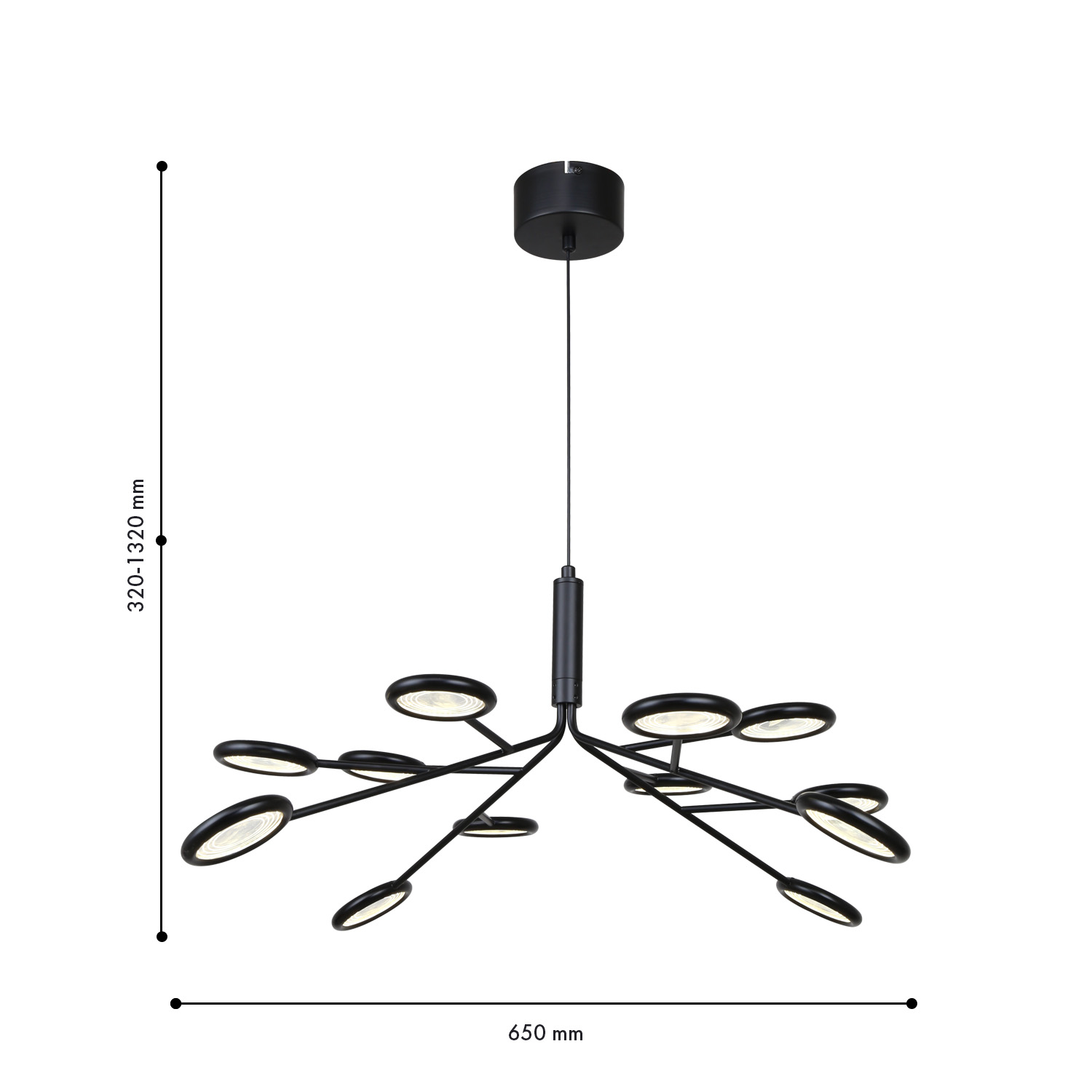 Подвесная/Потолочная люстра F-Promo Mugs 4252-12P