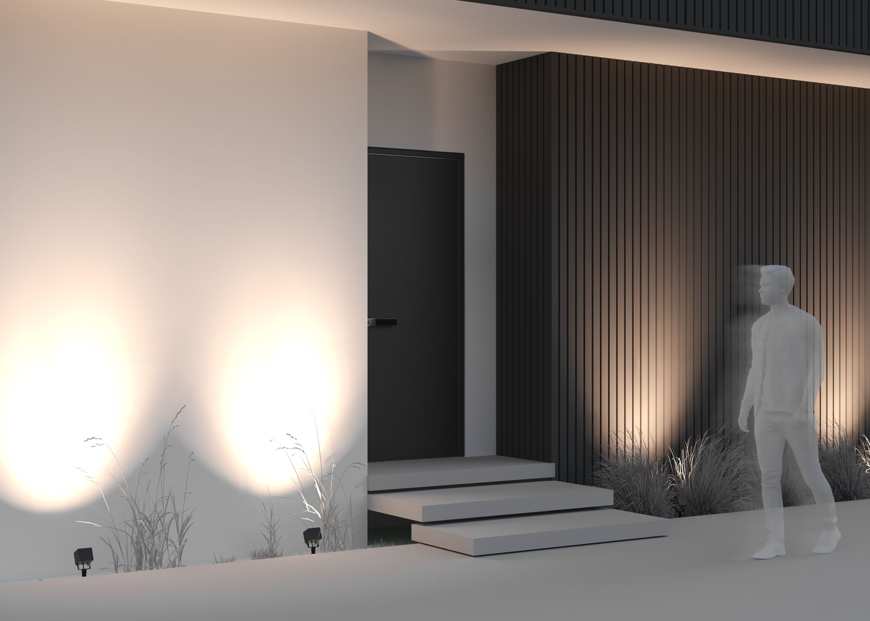 Ландшафтный светильник Maytoni Ares O309FL-L8B3K_MY