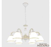 Подвесная люстра Arte Milano 340837/6 WT+G