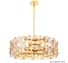 Подвесная люстра Crystal Lux CRYSTAL CRYSTAL SP12 GOLD_CR