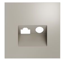 Накладка для розетки Voltum TV+RJ45 S70 VLS002703