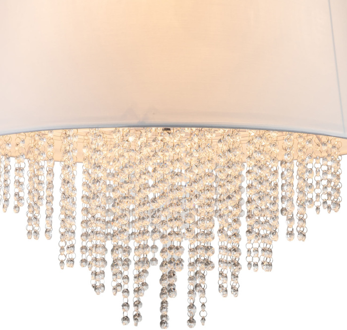 Подвесная люстра хрусталь Escada 652/5S White_ESC