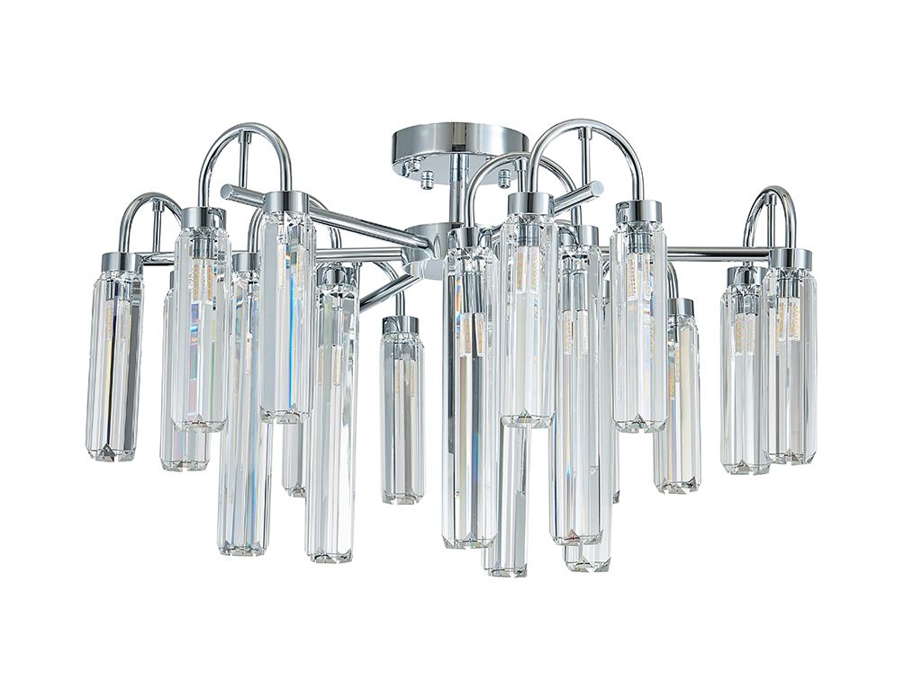 

Потолочная люстра NewPort 4526+3/PL chrome, 4526+3/PL chrome