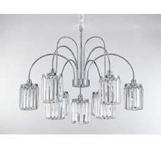 Подвесная люстра NewPort 4506+3/C chrome_NP