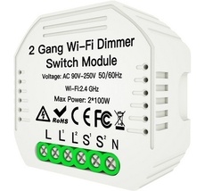 Wi-Fi реле диммер двухканальное Aployt APL.0195.01.02