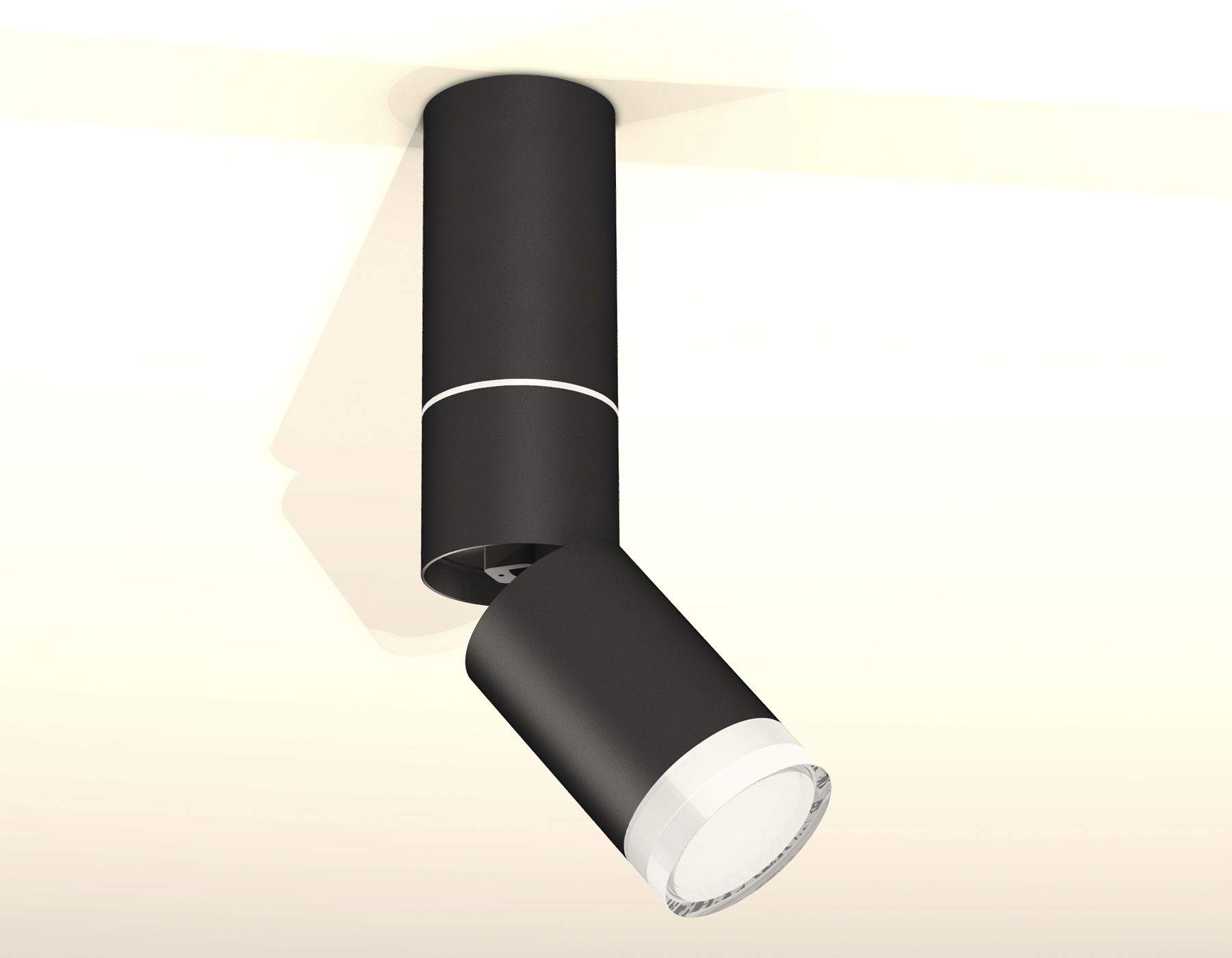 Комплект накладного поворотного светильника Ambrella light с акрилом Techno SPOT XM6313105_AMB