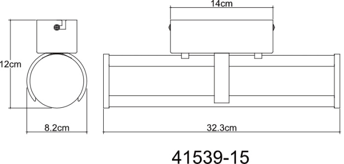 Настенный светильник Globo ALCORCON 41539-15_GL