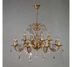 Хрустальная люстра Ambiente Ambient 8888/8+8 AB Leaf Crystal_BZ