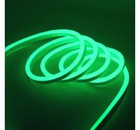 Неоновая лента светодиодная SMD 220В 2835, 120 LED/м, 6 Вт/м, 220В , IP65, Цвет: Зеленый 00-00007393_SW