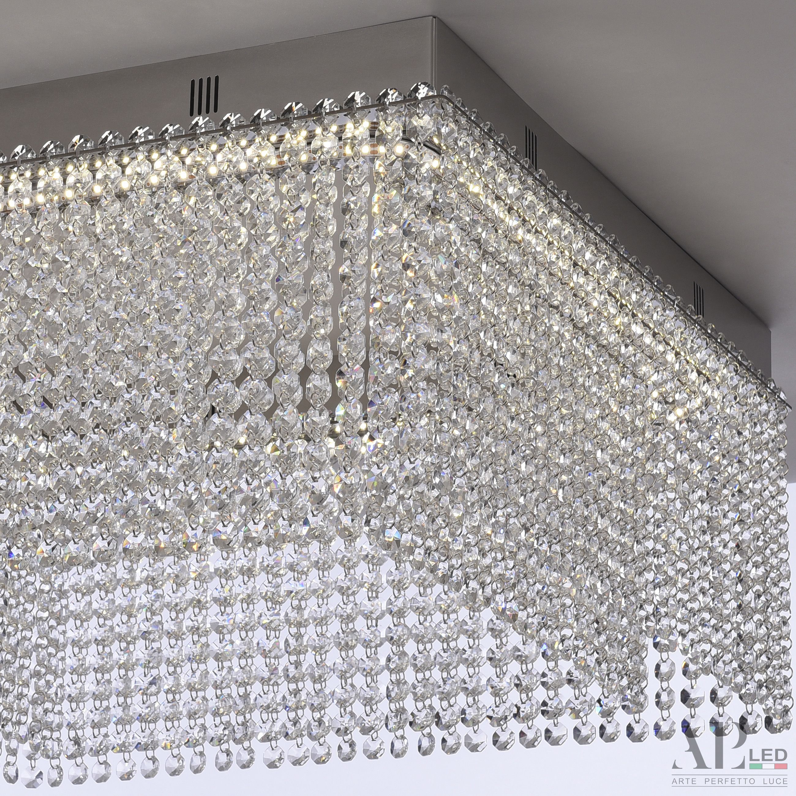 Хрустальная люстра APL LED Sicilia SH04.52.A.Ni.4000.PK_BI