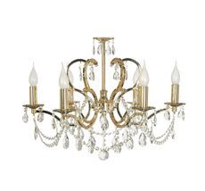 Подвесная люстра Arti Lampadari Pisani Gold Pisani E 1.1.6.601 G