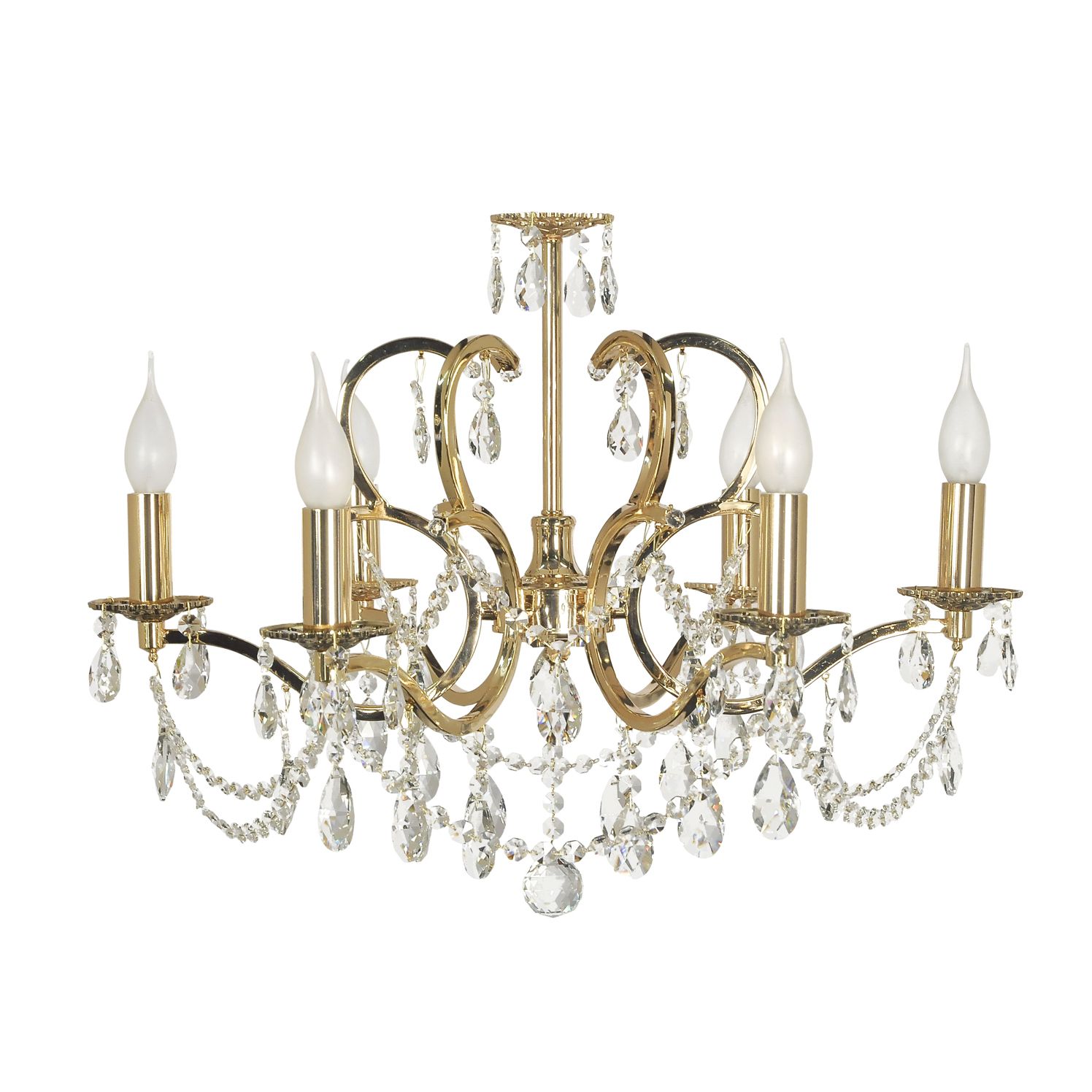 Подвесная люстра Arti Lampadari Pisani Gold Pisani E 1.1.6.601 G