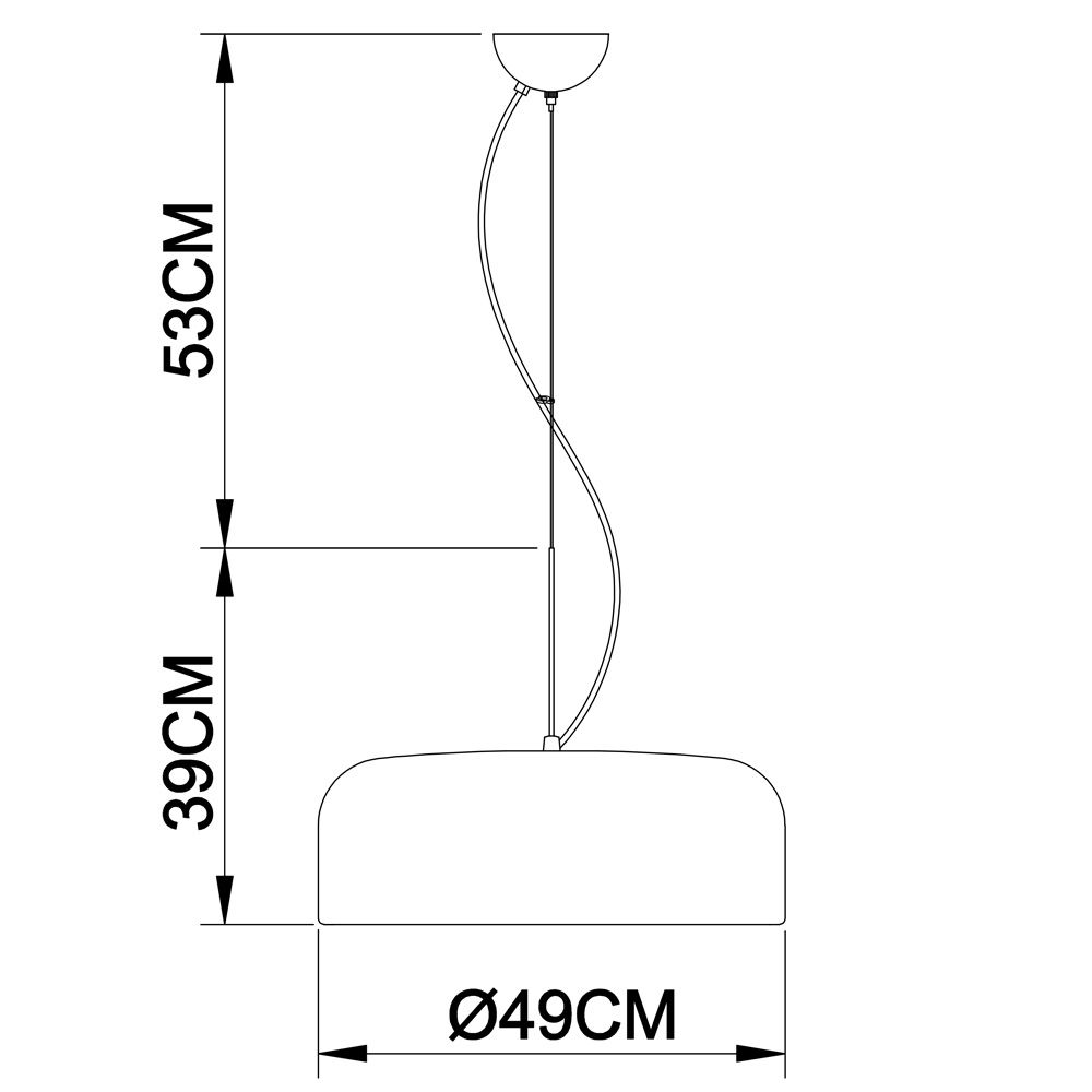 Подвесной светильник PALEOLUS A3401SP-3WH