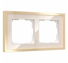 Рамка на 2 поста Baguette Werkel a060235_WR