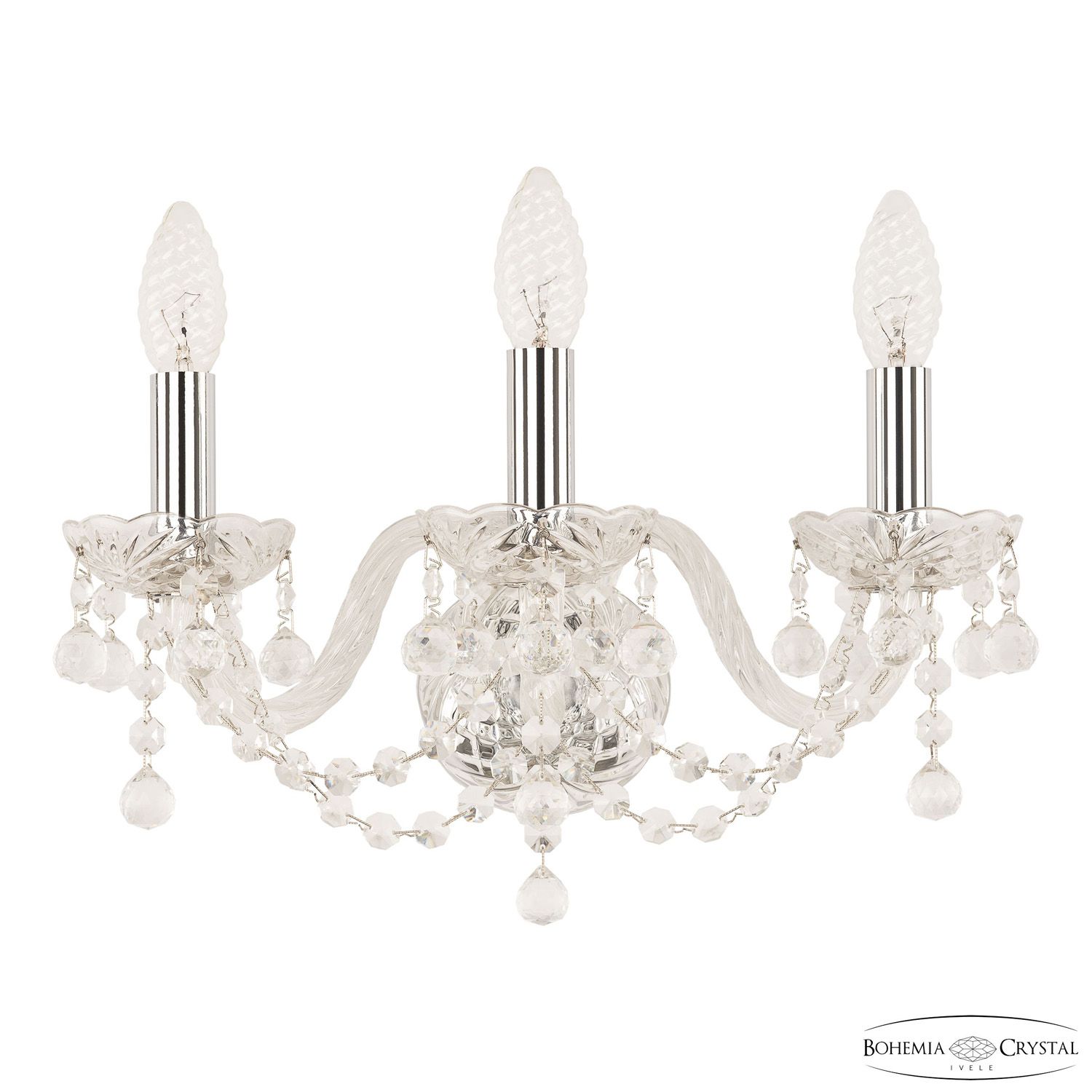 

Бра Bohemia Ivele Crystal 108B/3/141 Ni, 108B/3/141 Ni