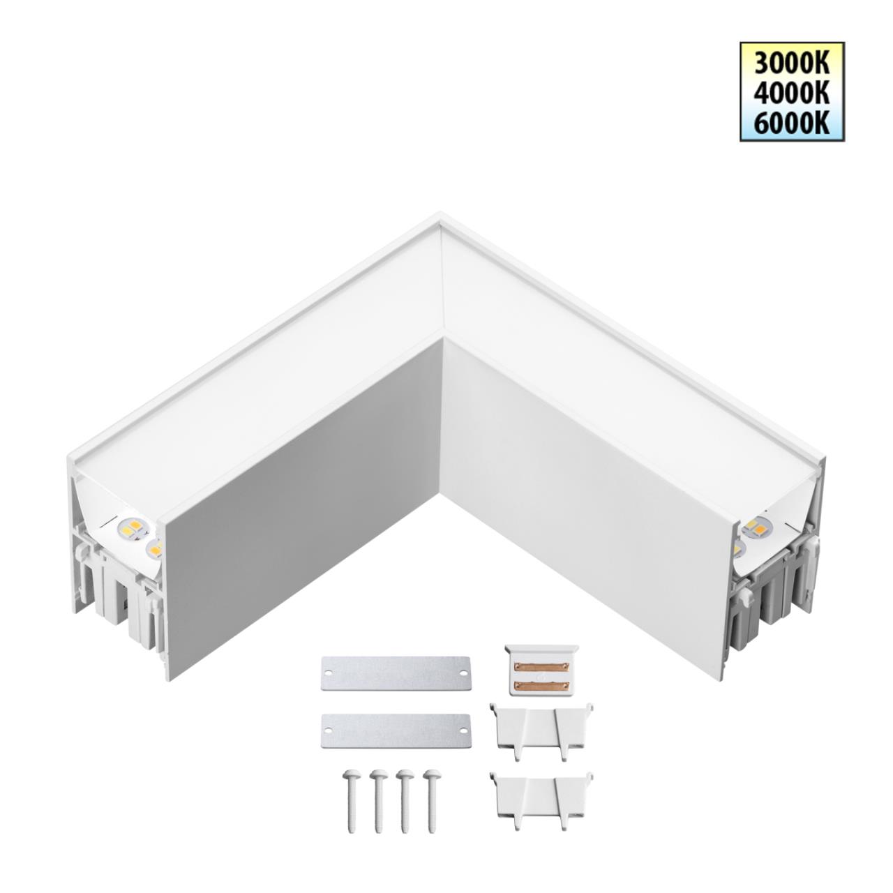 Светильник соединитель «L» с переключателем цветовой температуры NOVOTECH FATTO 359608