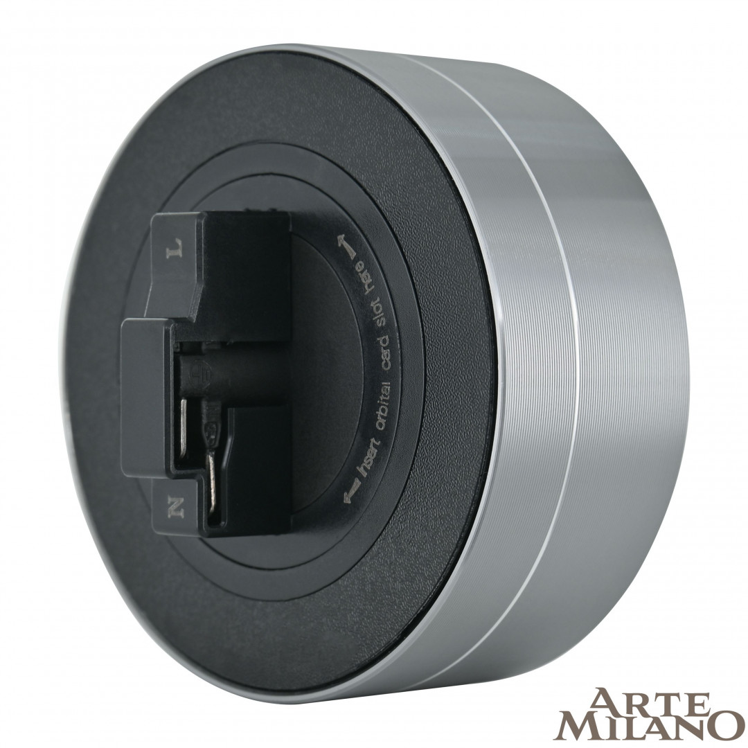 Трековый светильник Arte Milano track-sockets 380011TLS/LWS Grey