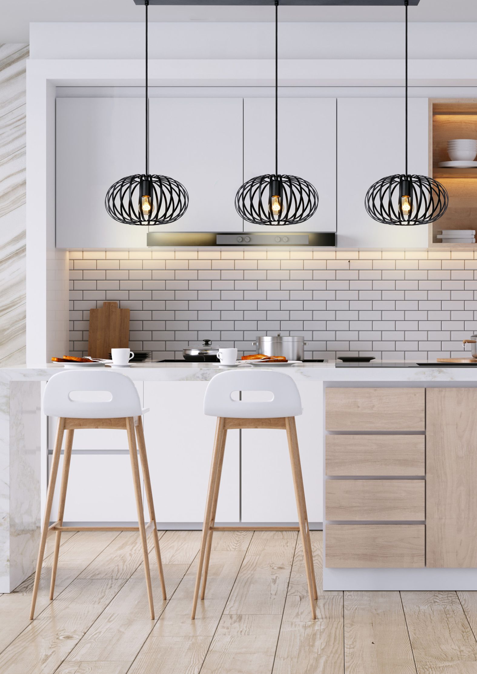 Подвесной светильник Lucide MANUELA 78474/03/30